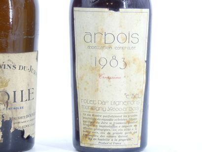 1 bouteille de D'ARBOIS, 1983, ROLET. Étiquette...