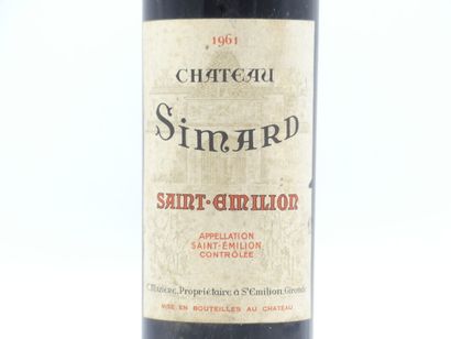 1 bouteille de SAINT EMILION 1961 CHÂTEAU...