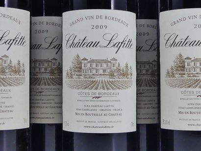 12 COTES DE BORDEAUX 2009
12 bouteilles de...