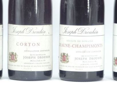 LOT DE 5 BOURGOGNES DE CHEZ DROUHIN
1 bouteille...