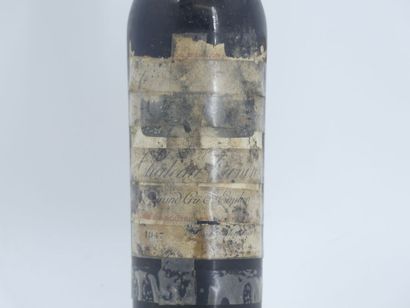 1 CHATEAU CANON 1947
1 bouteille de SAINT...