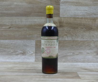 HAUTE-SAUTERNES 1947
1 Bouteille HAUT-SAUTERNES...
