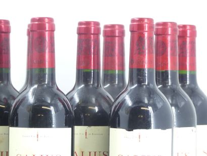 12 GALIUS 2001
12 bouteilles de ST EMILION,...
