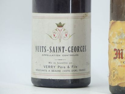 lot 3 BOURGOGNES
2 bouteilles de NUITS SAINT...