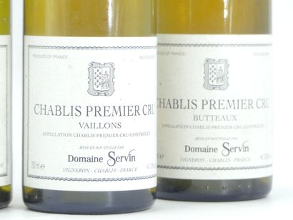 4 CHABLIS DE CHEZ SERVINS 2006
2 bouteilles...