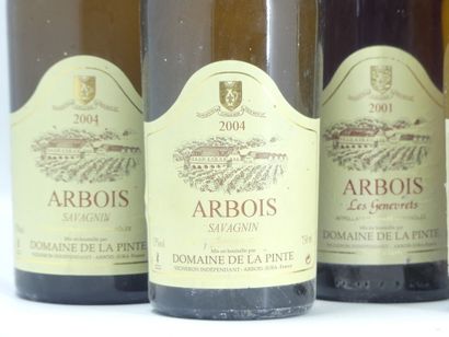 9 ARBOIS DOMAINE DE LA PINTE 
2 bouteilles...
