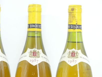 5 MEURSAULT DROUHIN 1987
5 bouteilles de...