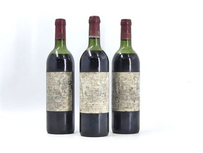 3 CHATEAU LAGRANGE, 1983
3 bouteilles de...