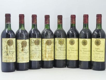 8 BOUTEILLES DE CHATEAU DES GRAVIERS, 1988,...