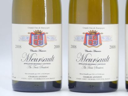 6 MEUSAULT 2008 CHARLES ANTONON
6 Bouteilles...