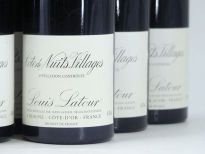 12 bottles of COTES DE NUITS VILLAGE, 1996,...