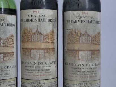 6 CHATEAU LES CARMES, 1970 et 1964
2 bouteilles...