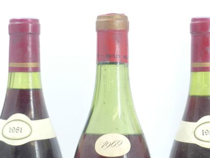 5 MERCUREY 
1 bouteille de MERCUREY, 1969,...