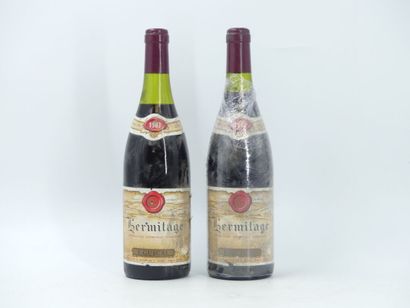 2 bouteille d'HERMITAGE, 1983, E. GUIGAL....