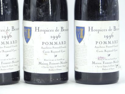 6 bottles of POMMARD , 1996, HOSPICES DE...