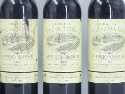6 bouteilles de SAINT EMILION GRAND CRU,...