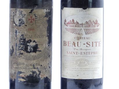 1 bouteille de POMEROL 1986 CHÂTEAU GAZIN....