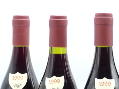 5 bouteilles de SAINT ROMAIN ROUGE 1999 BAROLET...