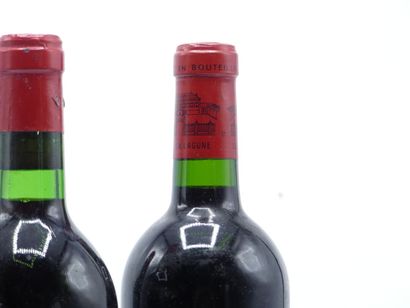 2 bouteille de HAUT MEDOC 1993 CHÂTEAU LA...