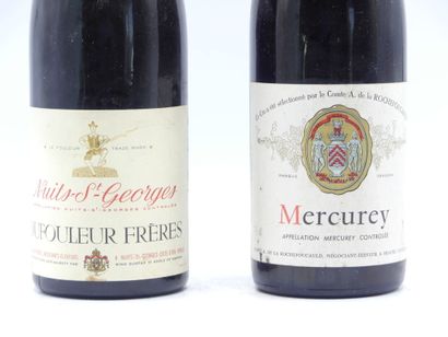 1 bouteille de MERCUREY 1972 COMTE DE LA...