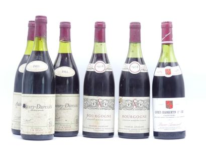 6 BOURGOGNES
2 bouteille de BOURGOGNE ROUGE...