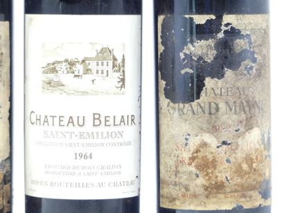 1 bouteille de SAINT EMILION 1964 CHÂTEAU...