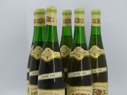 6 GEWURZTRAMINER, CLOS ZISSER, 1976
6 bouteilles...
