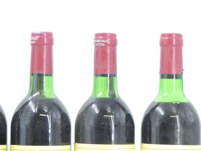 6 bouteilles de SAINT JULIEN, 1977, Château...