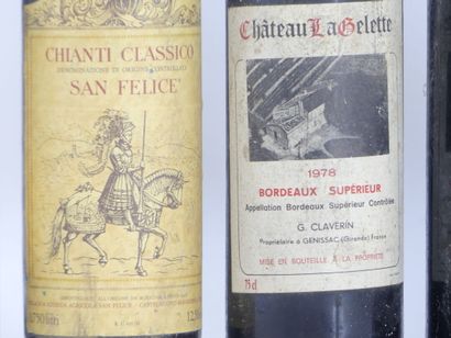 LOT 6 BOUTEILLES
1 bouteille de BORDEAUX...