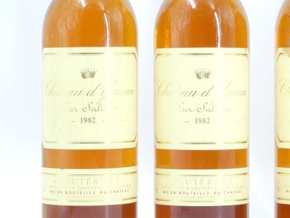 5 bouteilles de SAUTERNE, 1982. Château ...