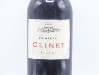 1 CHATEAU CLINET 2008
1 bouteille de POMEROL...
