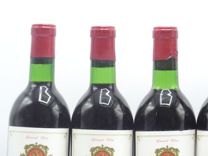 6 SAINT ESTEPHE
6 bouteilles de SAINT ESTEPHE...