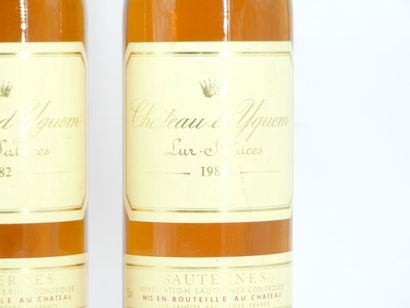 5 bouteilles de SAUTERNE, 1982. Château ...