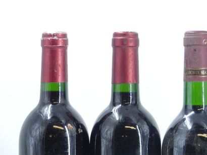 6 SAINT EMILION 
2 bouteilles de ST EMILION...