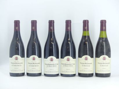 6 VOSNE ROMANEE CLAVELIER
2 bottles of VOSNE...