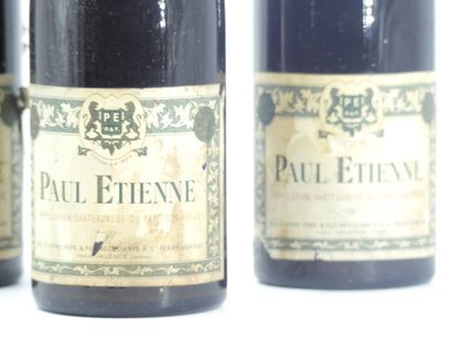 3 bouteilles de CHATEAUNEAUF DU PAPE, 1959,...
