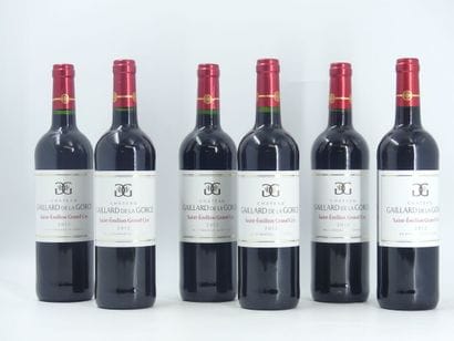 6 CHATEAU GAILLARD DE LA GORCE
6 bouteilles...