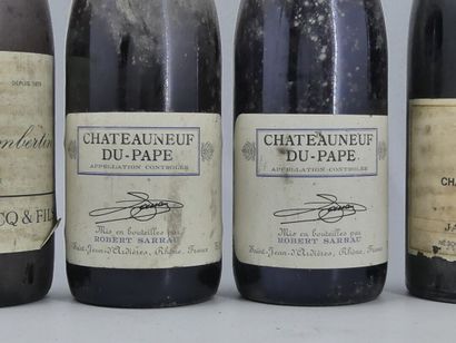LOT 6 BOUTEILLES
1 bouteille de CROZES HERMITAGE,...