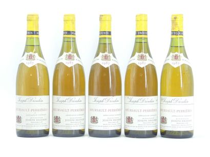 5 MEURSAULT DROUHIN 1987
5 bouteilles de...