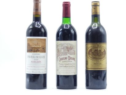 3 BORDEAUX
1 bouteille de PAUILLAC 1978 CHÂTEAU...