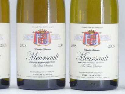 6 MEUSAULT 2008 CHARLES ANTONON
6 Bouteilles...
