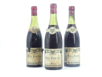 3 bouteilles de CHATEAUNEAUF DU PAPE, 1959,...