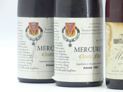 5 MERCUREY 
1 bouteille de MERCUREY, 1969,...