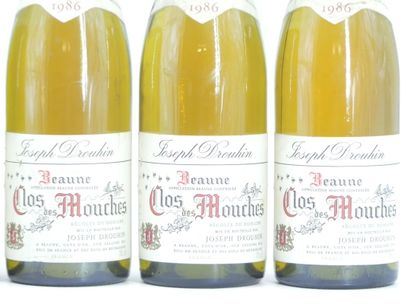 6 CLOS DES MOUCHES 1986 DROUHIN
6 bouteilles...