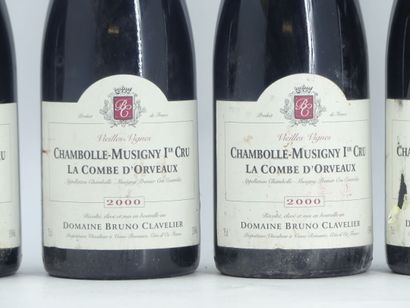 6 CHAMBOLLE MUSIGNY 1C 2000 CLAVELIER
6 bottle...