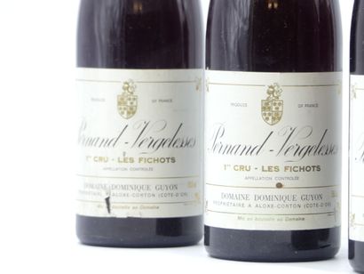 5 bouteilles de PERNAND VERGELESSES 1ER CRU...
