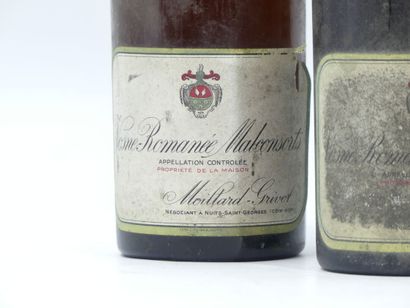 3 VOSNE MALCONSORT 1945
3 bottles of VOSNE...