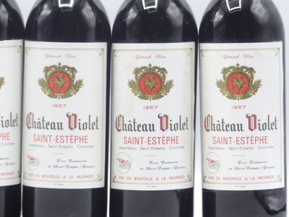 6 SAINT ESTEPHE
6 bouteilles de SAINT ESTEPHE...