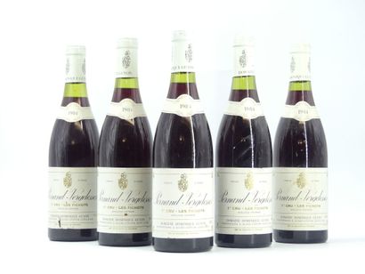 5 bouteilles de PERNAND VERGELESSES 1ER CRU...