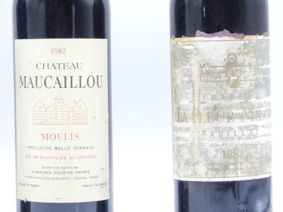 1 bouteille de MOULIS EN MEDOC 1982 CHÂTEAU...